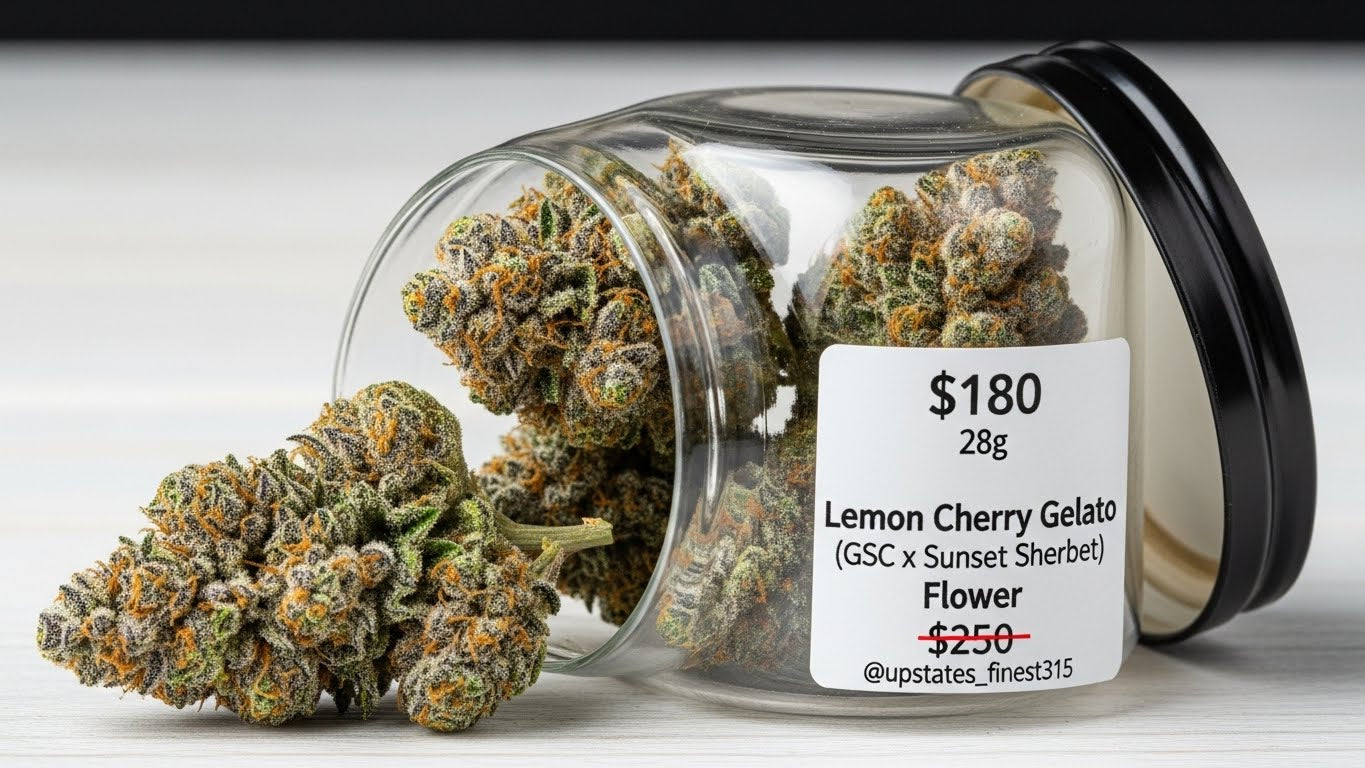 Lemon Cherry Gelato $180 28g