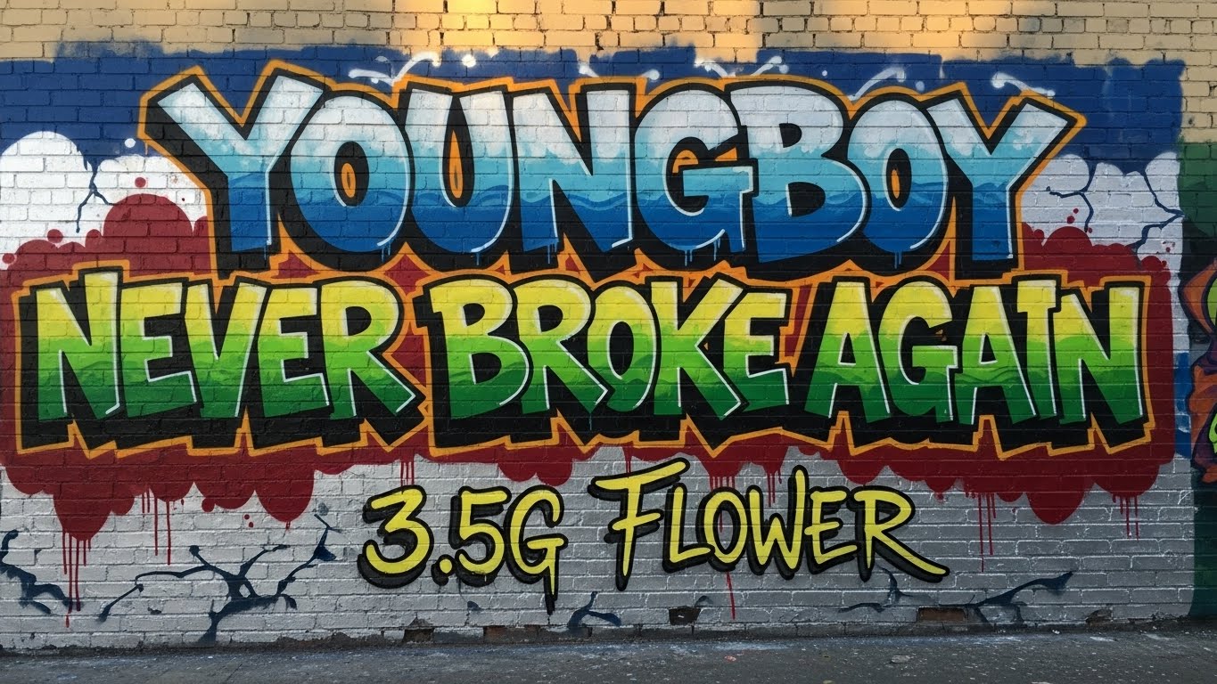 Graffiti By YoungBoy Never Broke Again 3.5g Flower