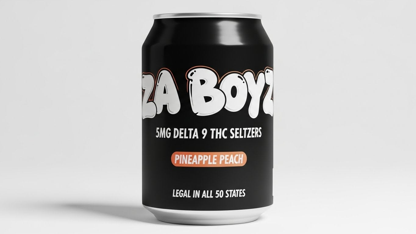 Za Boyz 5mg D9 Pineapple Peach Seltzer 5mg