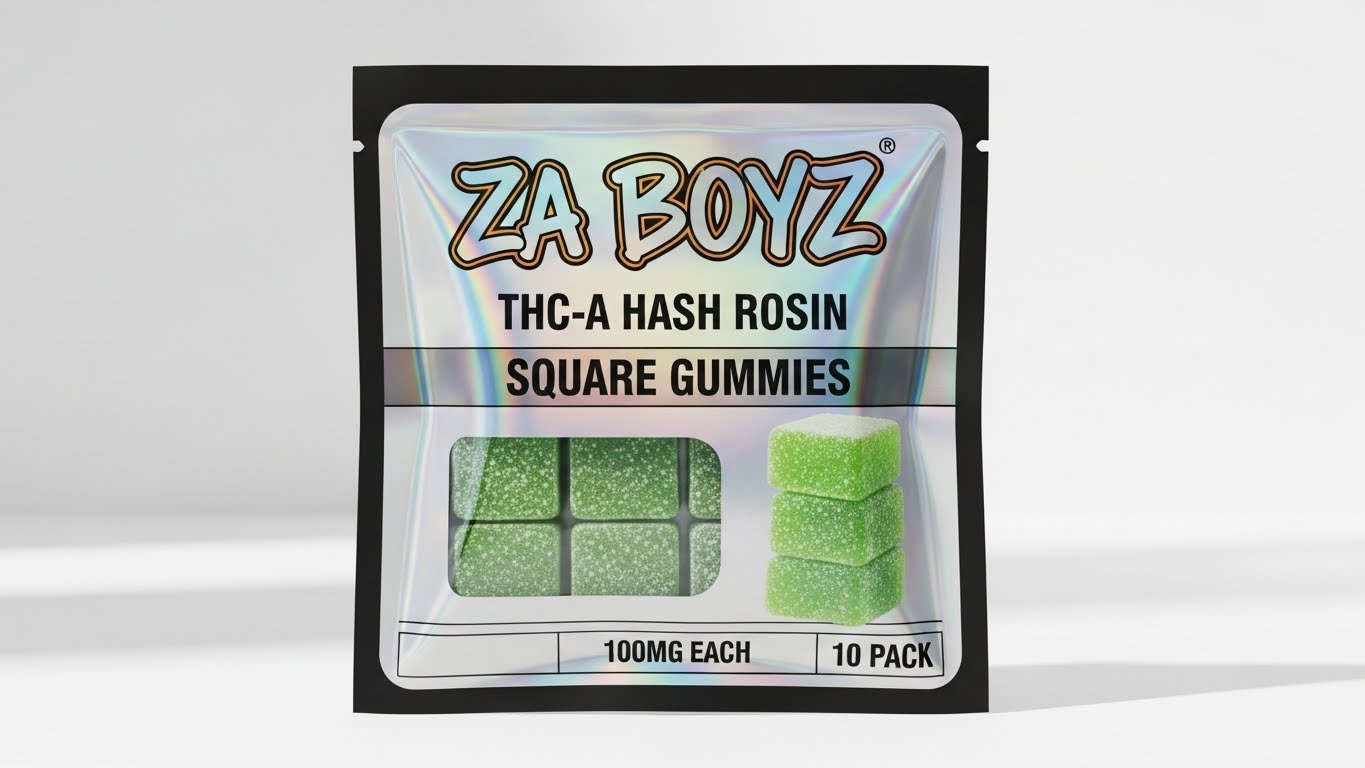 THC-A LIVE ROSIN STRAIN SPECIFIC GUMMIES 100MG 10PK