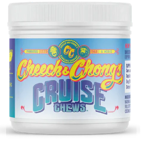 Cruise Chews Delta-9 CBD Gummies (90 g THC + 990 g CBD)