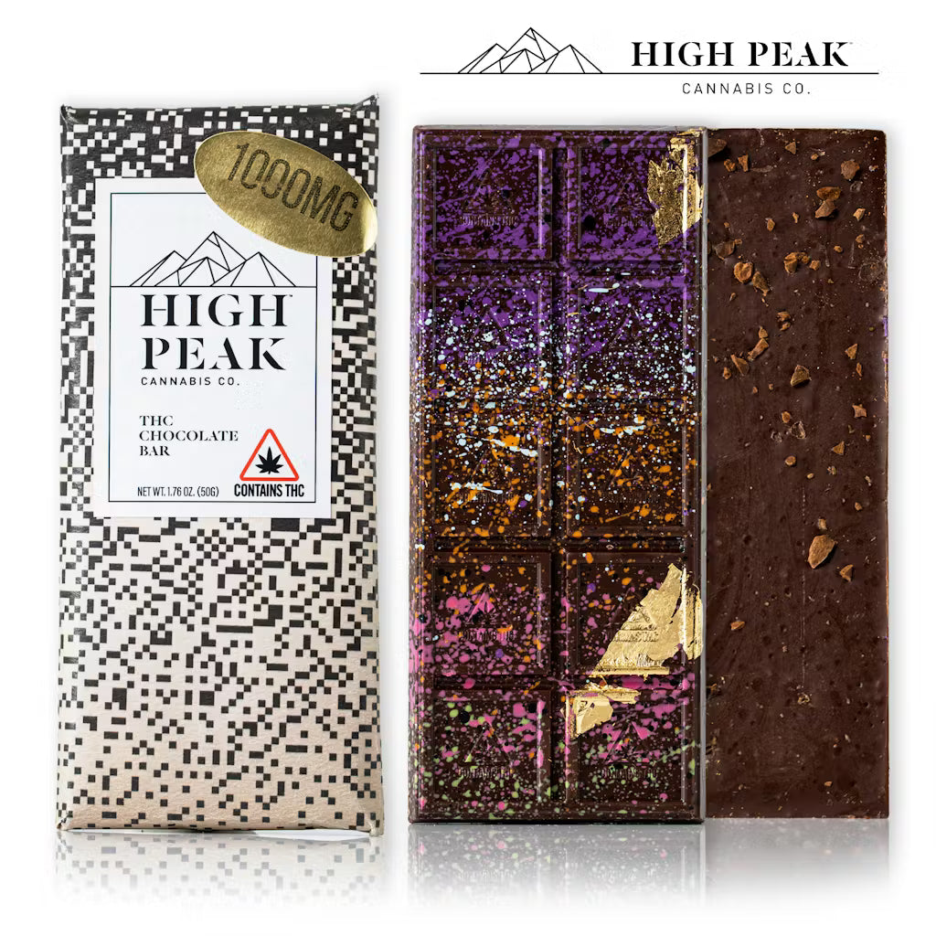 High Peak Cannabis Co. | 1000mg Mocha Crunch Bars