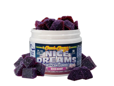 Nice Dreams CBN Gummies - Mixed Berry (90 mg THC + 150 mg CBD)